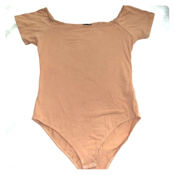 H&M Tops Tan Bodysuit Poshmark